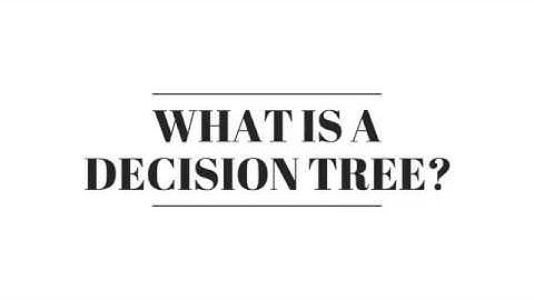 Understanding Decision Trees Under 2 Minutes