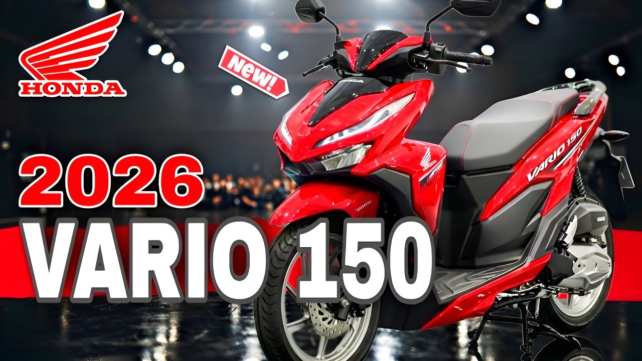 2026 Honda Vario 150 Revealed? – Full Features & Walkaround? - YouTube