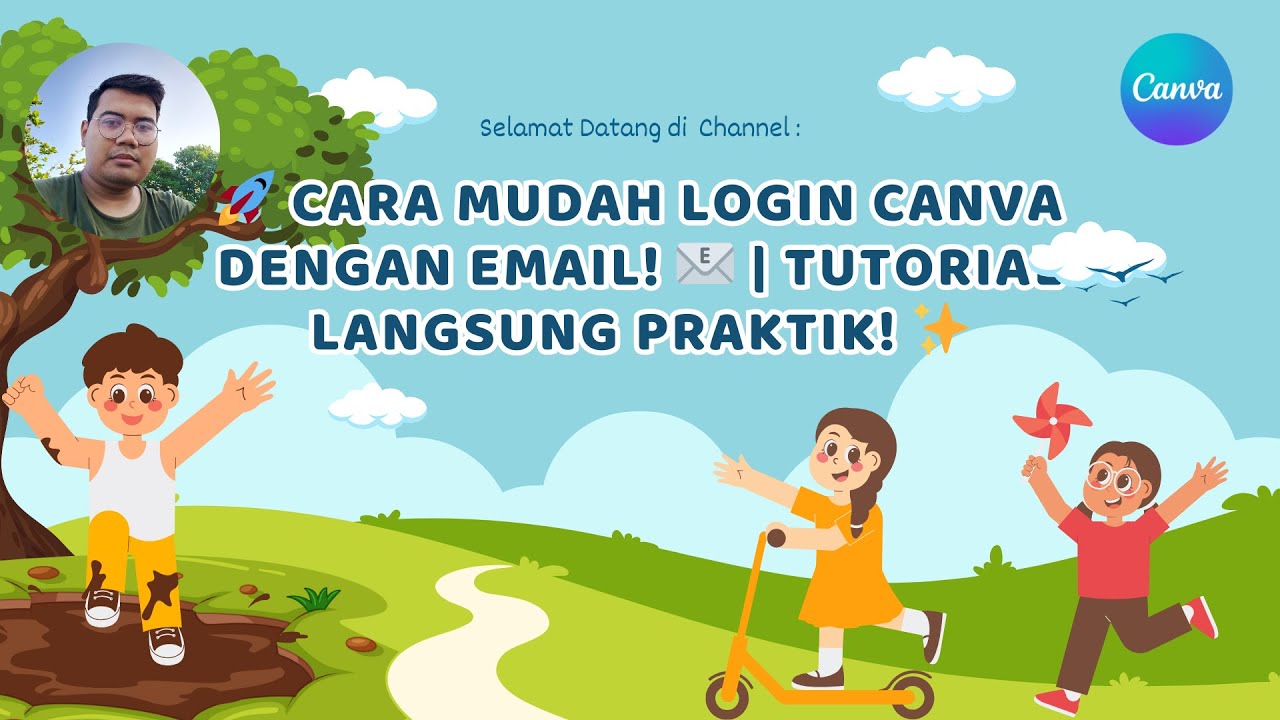 🚀 Cara MUDAH Login Canva dengan Email! 📧 | Tutorial Langsung Praktik ...