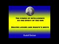 The Power of Intelligence as the Effect of the Sun - Rudolf Steiner