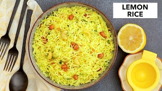 Lemon Rice / Easy Lemon Rice / Quick Lemon Rice Recipe