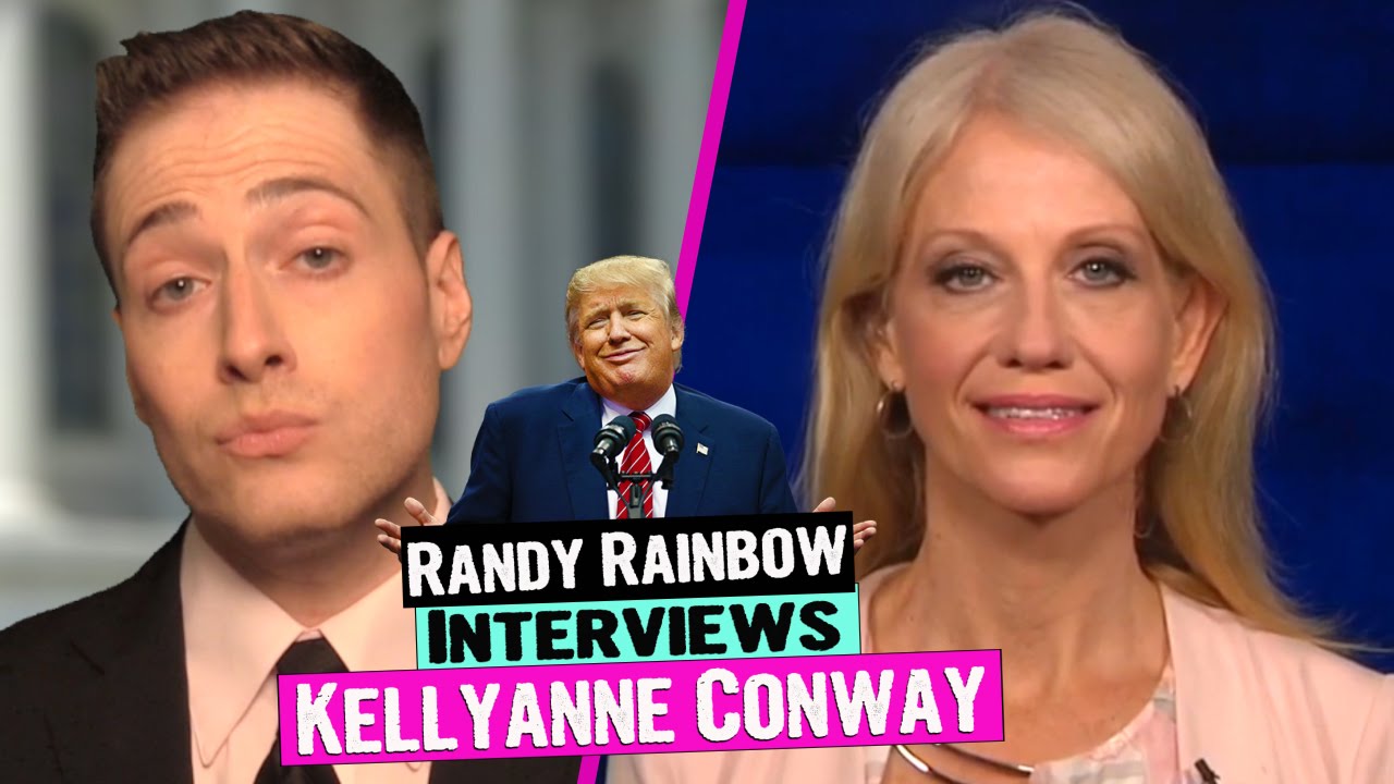 Image result for randy rainbow kellyanne conway