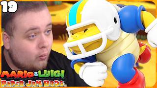 Let's Play Mario & Luigi Paper Jam Bros #19 📝 BOSSKAMPF gegen FOOTBALL CHUCKS!