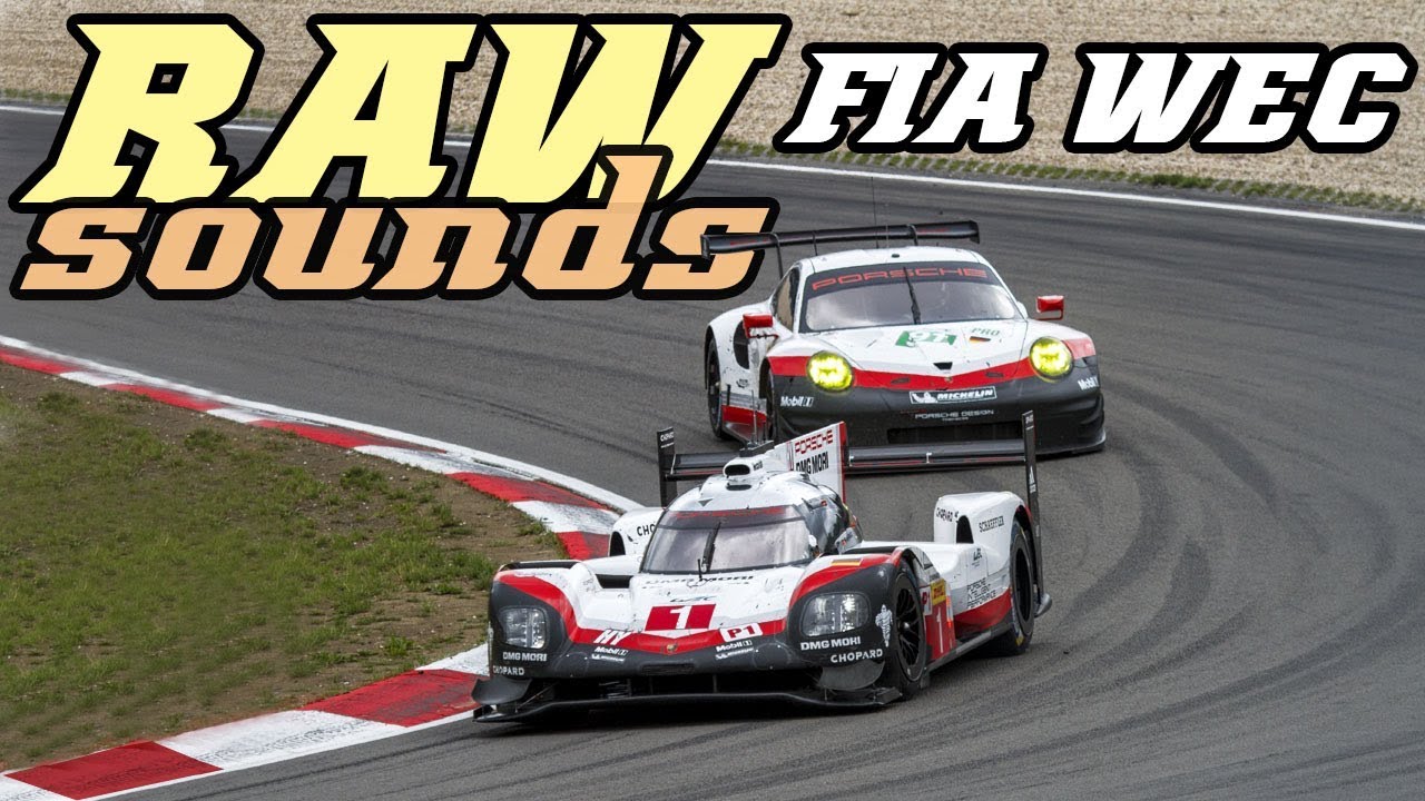 RAW sounds - FIA WEC Nürburgring (991 RSR, Vantage, LMP2, ...)