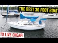 Best 30ft Sailboat to Buy? Catalina 30 Walkthrough &amp; Review - Ep 349 - Lady K Sailing