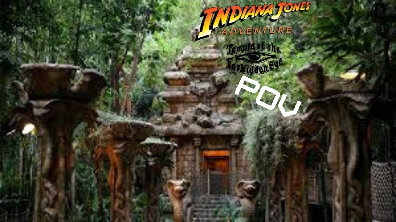 Disneyland Resort Indiana Jones Adventure: Temple Of The Forbidden Eye POV 4k