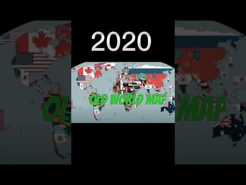 خريطة العالم قبل         