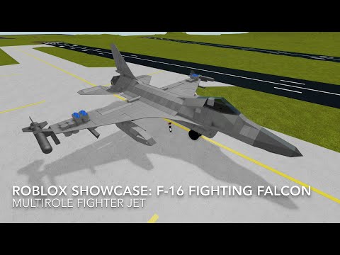 Roblox Showcase F 16 Fighting Falcon Omyplane - updated general dynamics f 16c fighting falcon roblox