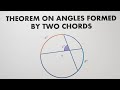 Quiz on Angles Formed by Two Chords