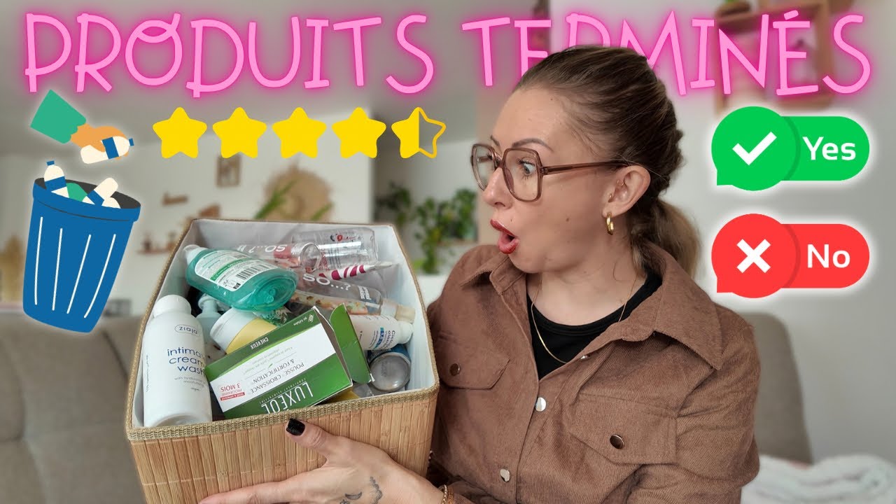 PRODUITS TERMINÉS OCTOBRE / NOVEMBRE !  🍂❄️J’AIME ? 👍 J’AIME PAS ? 👎