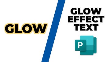 How to add glow Effect to text in MS publisher