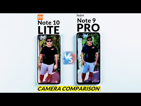 Xiaomi Mi Note 10 Lite vs Redmi Note 9 Pro Camera Comparison