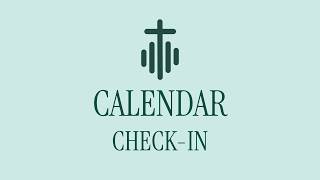 ChurchBuddy Tutorial (Part 12 of 20): Calendar — Check-in