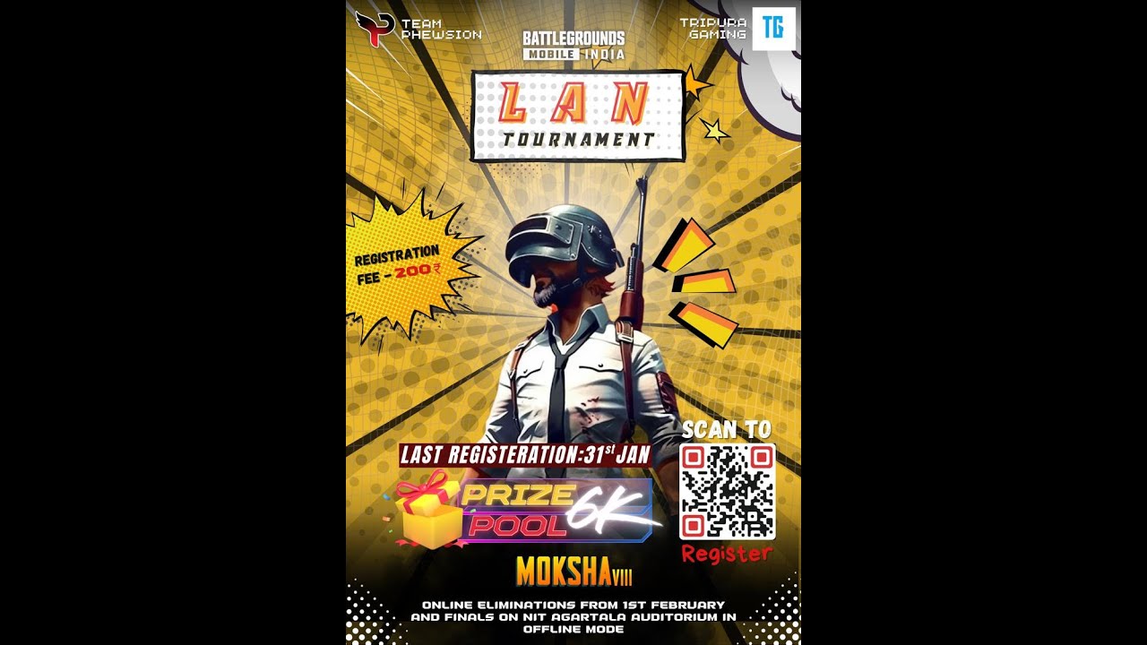 NIT BGMI LAN EVENT FINAL - DAY 🚀 | PHEWSION x TRIPURA GAMING | MOKSHA ...