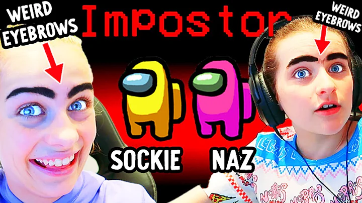 EVERYONE TRIED THE IMPOSTOR WEIRD EYEBROW HACK (it works) Gaming w/ The Norris Nuts