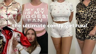 THAT GIRL LOUNGE WEAR HAUL | we're trying to be cute and comfy