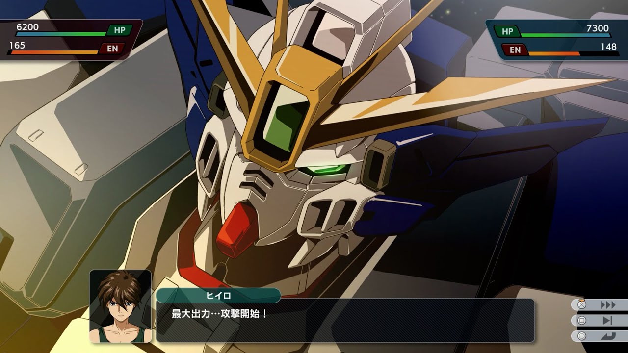 「スーパーロボット大戦Y」ウイングガンダムゼロ 全武装 | SRWY Wing Gundam Zero