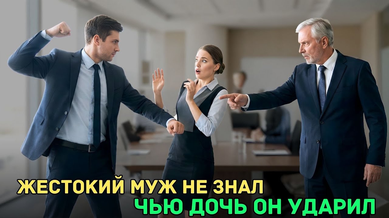 Муж ударил жену на совещании… но появившийся председатель заявил: “Это моя дочь!”