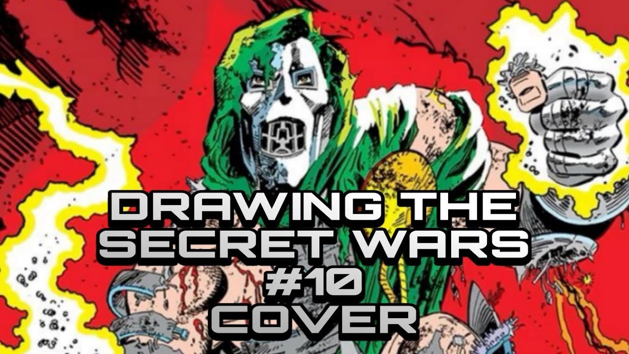Drawing the Secret Wars #10 Cover | Full Time-lapse Process Art of Dr Doom