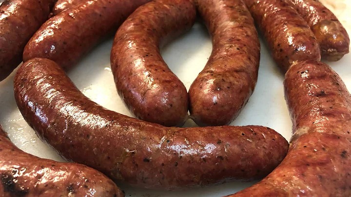 How to Make HomeMade 50/50 Sausage- Beef and Pork #homemadesausage #LEM #sausage