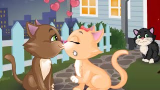 My Kitty’s Kiss - Funny Lover Cats Kissing screenshot 2