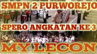 DC SPERO angkatan ke-3 || Lagu my Lecon || SMPN 2 Purworejo