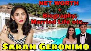 Sarah Geronimo NET WORTH 2020, Biography, Success, Awards, Achievements | Superman PH #ashmatwedding Wealth