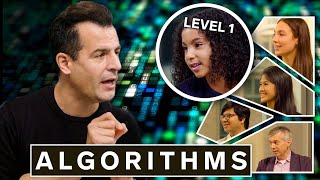 Harvard Professor Explains Algorithms in 5 Levels of Difficulty | WIRED screenshot 2