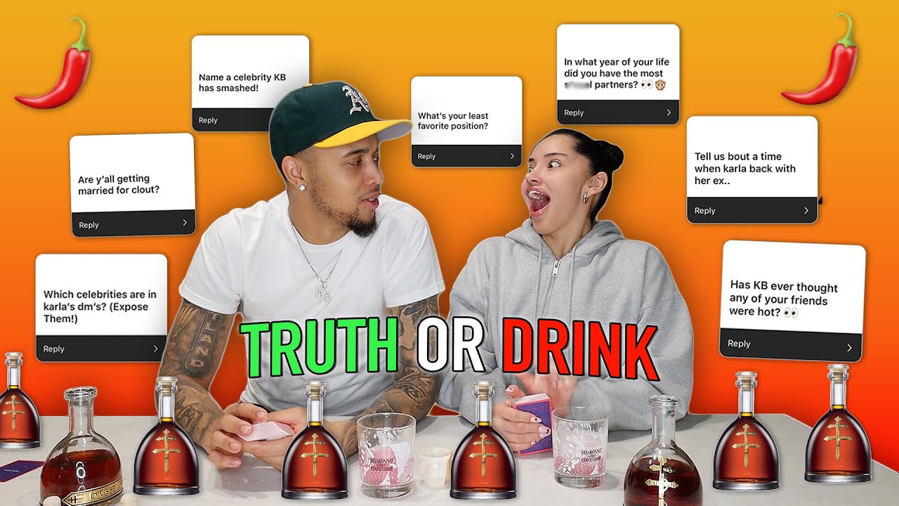 COUPLES PLAY TRUTH OR DRINK!! *EXTRA SPICY EDITION 🌶🔥👀* PART 2!!
