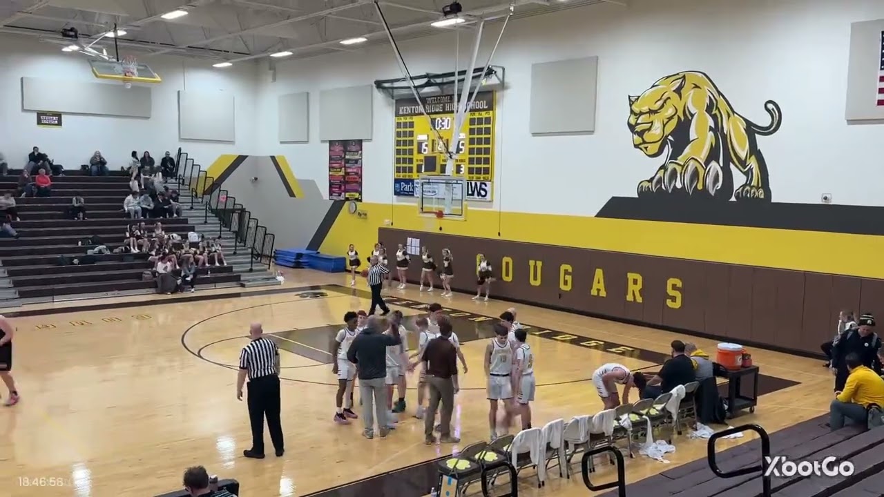 NUMS 8th grade boys vs Kenton Ridge MS 