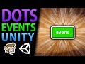 Handling Events in Unity DOTS