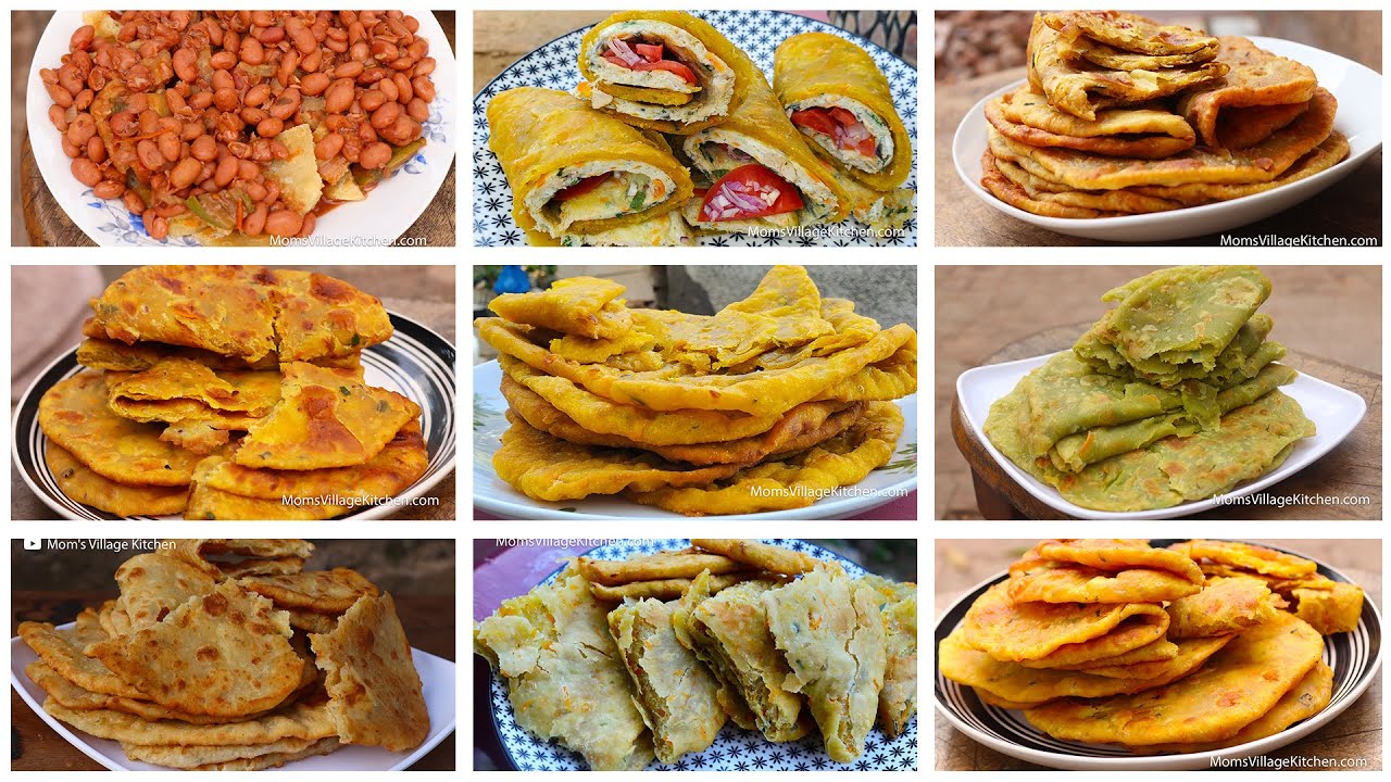 10 Delicious Ways to Prepare Chapati & Ugandan Rolex 🍳 | Mom’s Village Kitchen