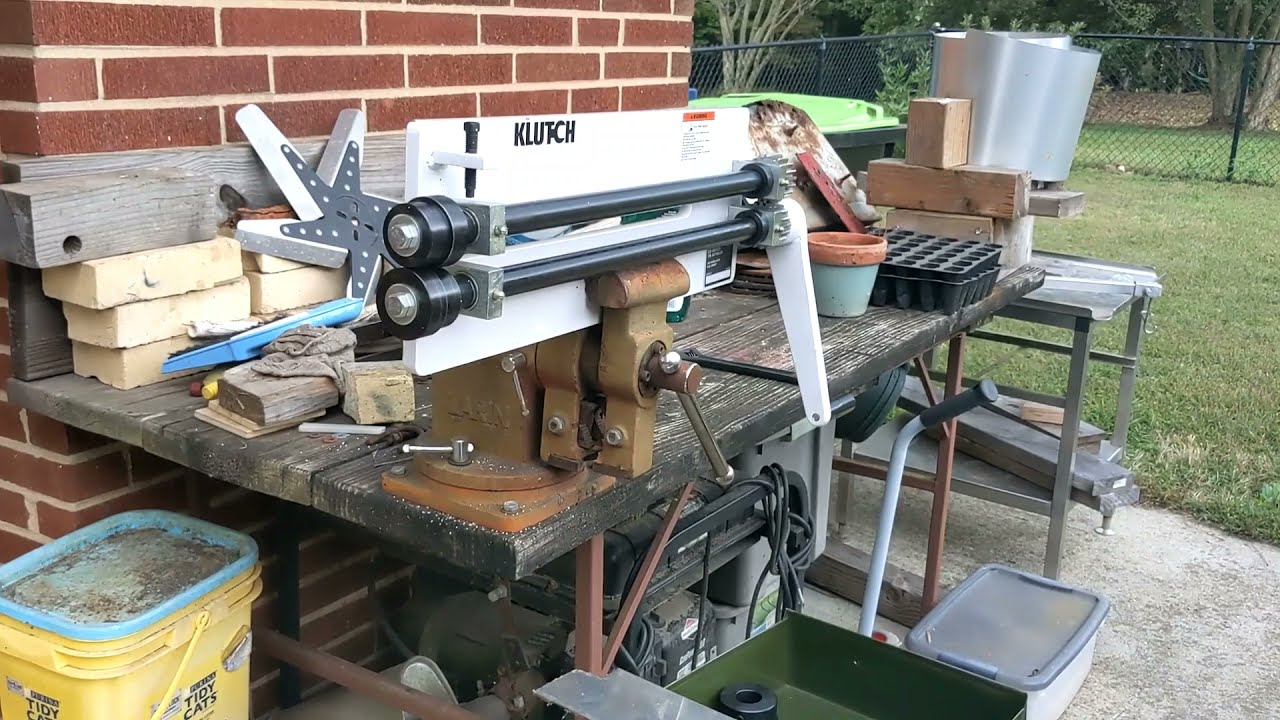 Northern Tool Klutch bead roller, quick review YouTube