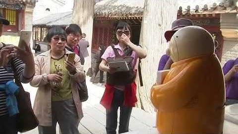 Chinese Buddhist temple disseminates wisdom with robot monk