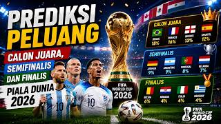 DEEP TALK | PREDIKSI PELUANG CALON JUARA, SEMIFINALIS DAN FINALIS PIALA DUNIA 2026 | PRO 2