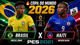 🇧🇷 BRASIL x 🇭🇹 HAITI | COPA DO MUNDO FIFA 2026™ | PARTIDA...