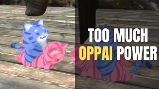 【VRChat】 Too much oppai power