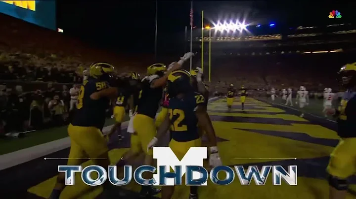 Bryce Underwood hits Marlin Klein for the TD vs. New Mexico | Michigan Football | 08/30/25