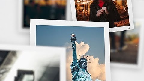 After Effects Template: Square Photo Slideshow