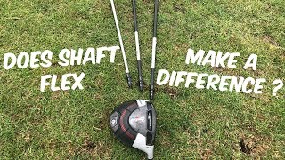 Does Shaft FLEX make a difference ???