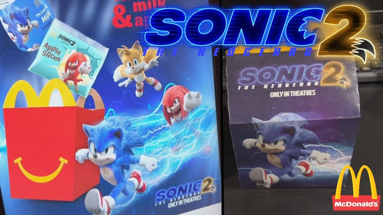 Sonic Movie 2 Happy Meal IS NOW AVAILABLE! - YouTube