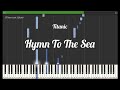 Hymn to the Sea | Titanic | Synthesia Piano Tutorial | By Piano with Rachel