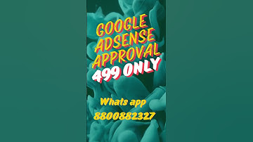 Google Adsense Approval for Blogger #adsense #onlineearning #blogging