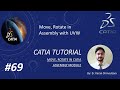 Move and Rotate in CATIA Assembly