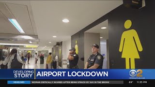 Authorities trying to determine who left suspicious package at Newark Airport terminal