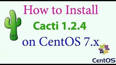 Installasi cacti 1 2 4 + spin di CentOS 7 #Part 2