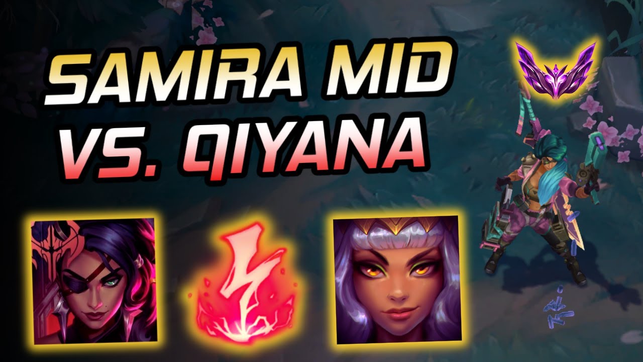 SAMIRA MID vs S+ TIER LANERS… (Undefeated vs Orianna/Qiyana)