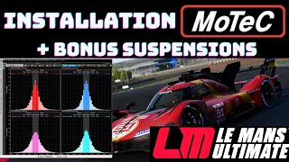 🔥LE MANS ULTIMATE 🔥: INSTALLATION MOTEC ET REGLAGES SUSPENSIONS FR