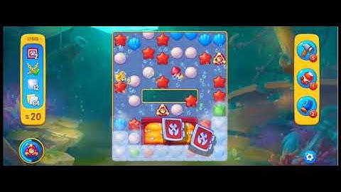 Fishdom Easy Level 17618 (with timed boosters [Super Lightning]) @choraelmin 