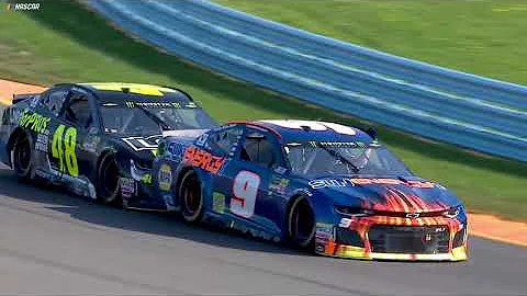 Out of fuel? Elliott gets a push from 'Seven-Time'